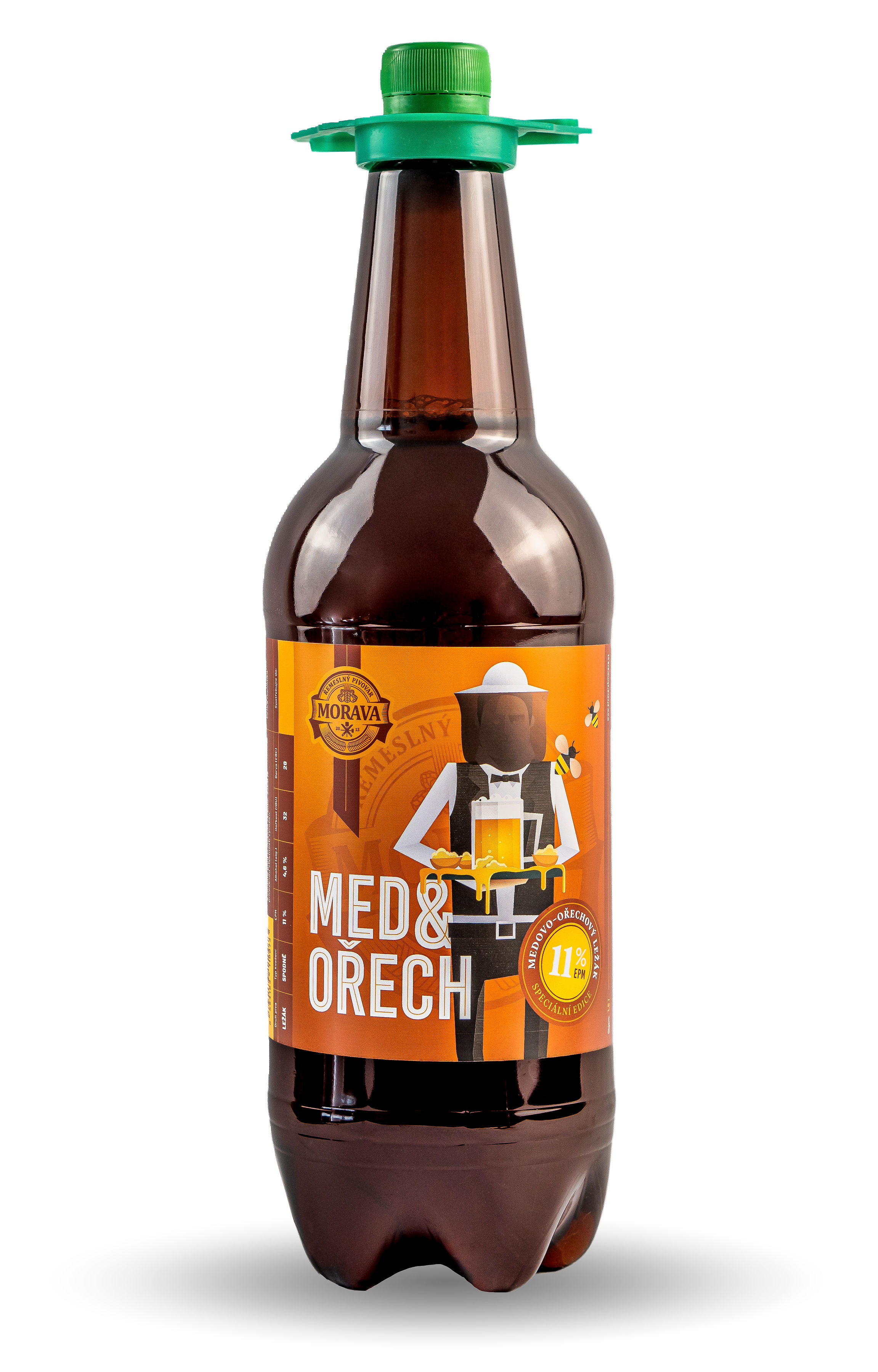 Morava Medovo-ořechová 11% PET 1,5l