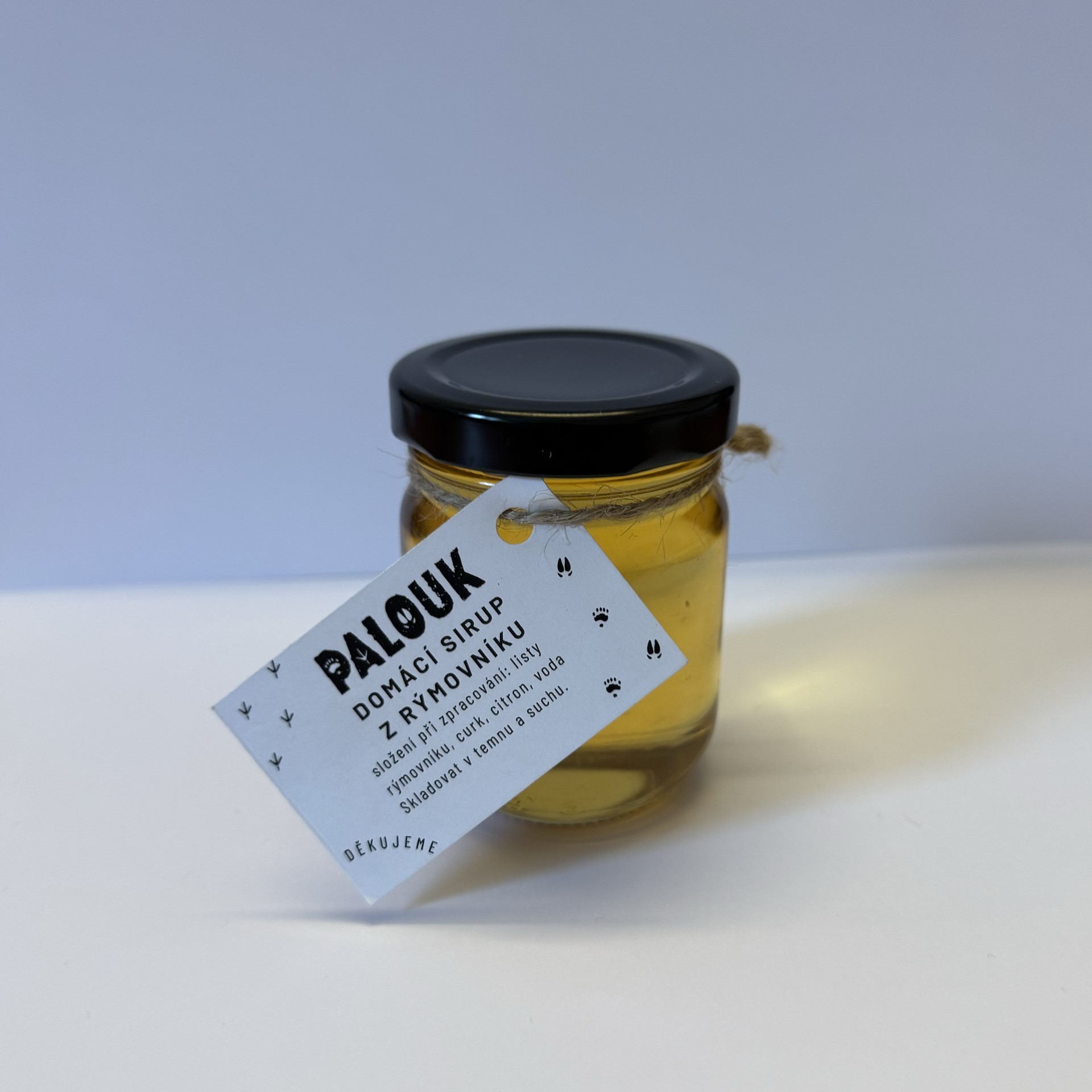 Domácí sirup z rýmovníku 100 ml